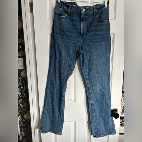 Abercrombie & Fitch women’s vintage flare jeans LONG - Picture 2 of 8